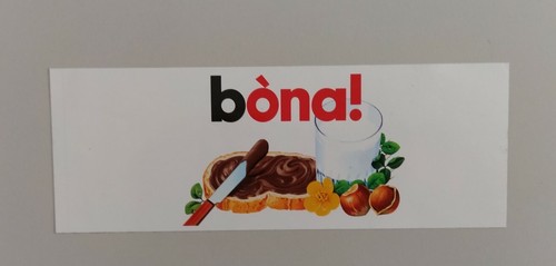 Nutella 17x6 sticker - nutella, 17x6,5