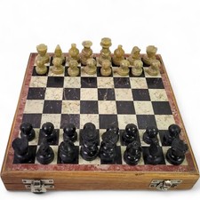 Chess Set made from Stone and