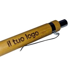 Penna In Bambù Personalizzata