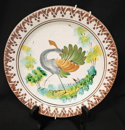 Antico piatto decorativo - , –