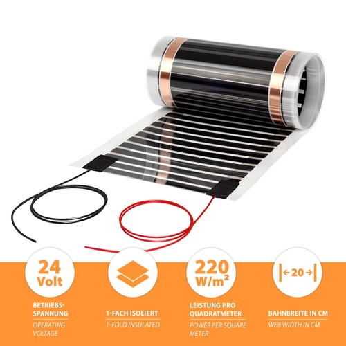 24v pellicola termica - termica, 220w/m²