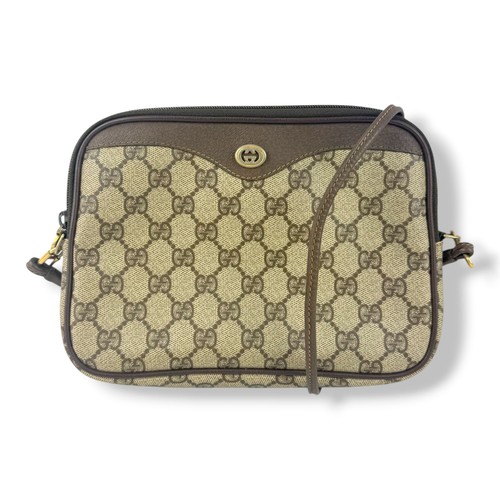 Borsa tracolla gucci tela - a,
