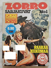 61) ZORRO L'INFILZATORE n. 1 - 1979 -rara edizione straniera- edicola MAI aperto