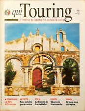 QUI TOURING - MAGGIO 2002 - SIRACUSA - PALE EOLICHE - TREMITI LUCIO DALLA - NORM