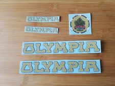 Kit adesivi compatibili Olympia set OL2 ORO old decal