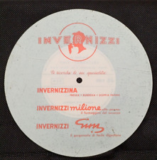 INVERNIZZI DISCO FLEXI - PUBBLICITARIO VINTAGE