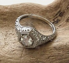 Vintage Style 1 CT Round Cut