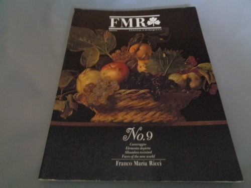 Fmr art magazine 1985 franco - magazine,