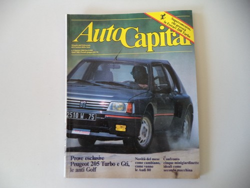 Autocapital 1984 peugeot 205 - 8/1984,