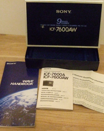 Sony icf 7600aw only - icf-7600aw,