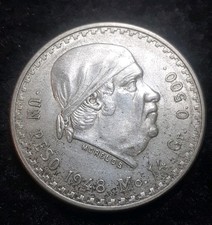 MESSICO MEXICO 1 PESO 1948