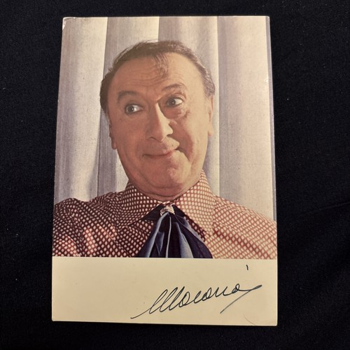 Autografo erminio macario - autografo,