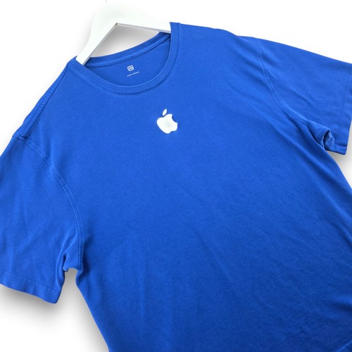 Apple shirt uomo 2xl blu - apple,