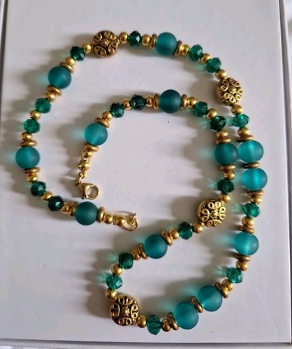 Collana artigianale con perle - artigianale,