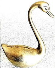 Cigno ottone colore oro - in,