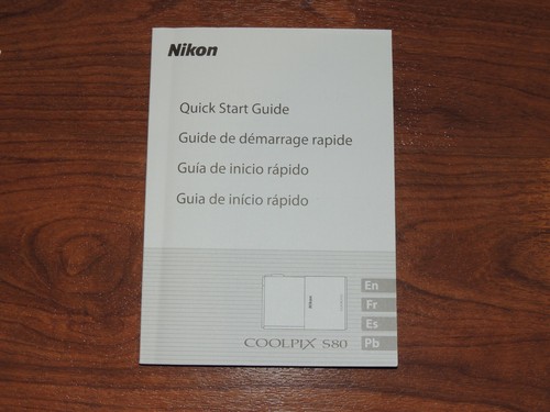 Genuine nikon s80 instruction - nikon,