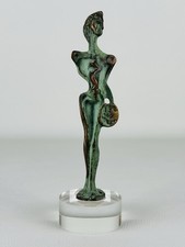 Scultura In Bronzo Fusione A Cera Persa Bronzetto Artistico Design XX Sec.