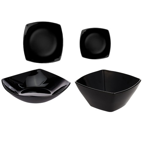 Set piatti quadrato eclissi - set,