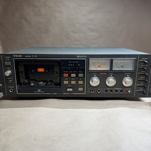 Teac stereo cassette deck - c-3,