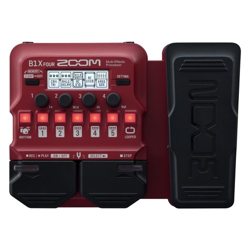 Zoom b1x four pedale - four,