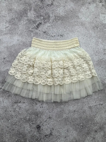 Y2k minigonna pizzo - minigonna,