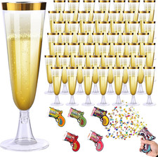 50 Calici Plastica Flute