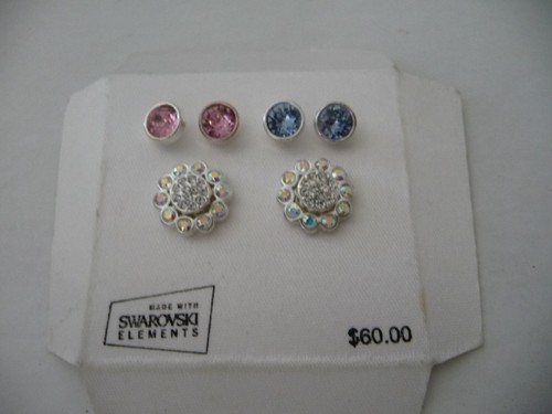 Swarovski prs studs - swarovski, 3