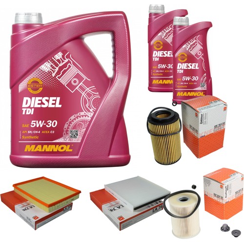 Mahle controllo set mannol - set, 7