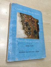 Uccello Antonino ; CANTI DEL VAL DI NOTO poesia popolare siciliana ; 1959