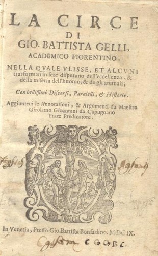 Gelli giovanni battista - giovanni, battista.