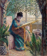Ricamo Madame Monet (1875) di