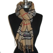 EcharpeFfond BEIGE CAMEL homme