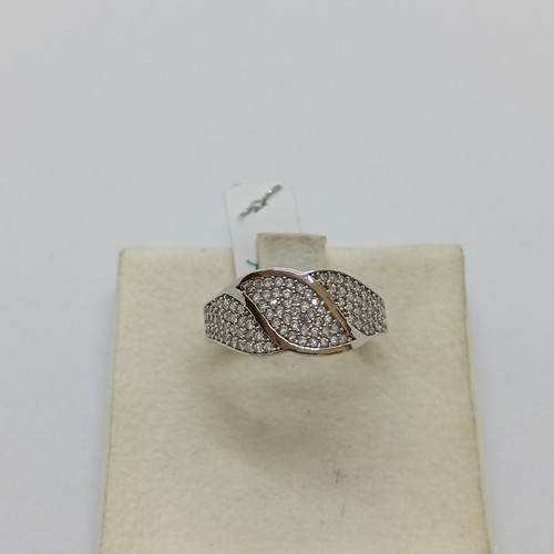 Anello donna con pave - da,