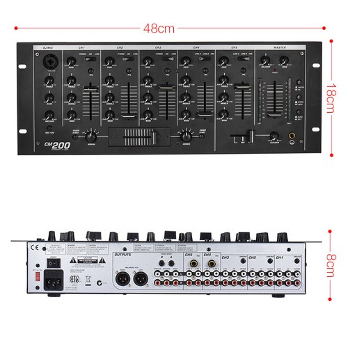 Professional channel rack - professional, 5-channel