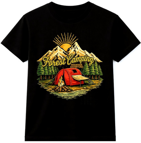 Maglietta grafica forest - grafica,