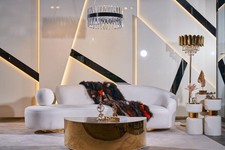 Divano bianco moderno lusso