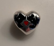 Charm Pandora Argento, Cuore Topolino e Minni Topolino
