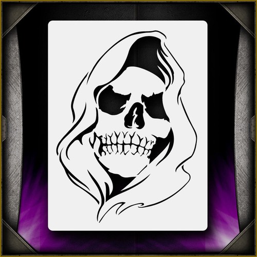 Grim reaper modello stencil - grim,