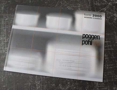 Poggenpohl catalogue de - -,