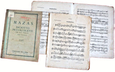 DUE SPARTITI MUSICALI per