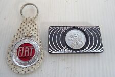 badge magnetico con San Cristoforo portachiavi per auto d'epoca Fiat 500 600