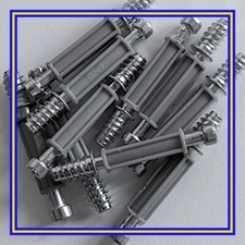 118331 x 10 IKEA Cam Lock bullone a vite Billy Malm libreria cassetti AKA 112996