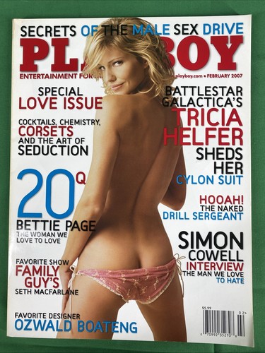 Playboy magazine february 2007 - playboy,