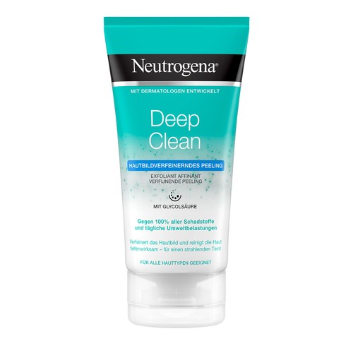 Neutrogena deep clean - “deep, clean”
