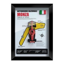 Cornice espositore pressofusa