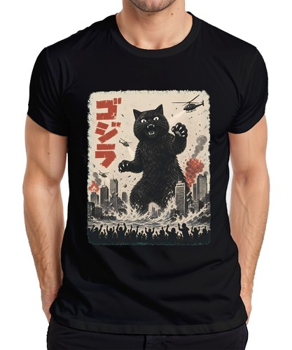 Shirt uomo catzilla japan - catzilla,