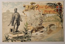 CARTOLINA MILITARE - 5° REGGIMENTO GENIO MINATORI, ILLUSTRATA 
