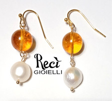 orecchini unisex con pietre