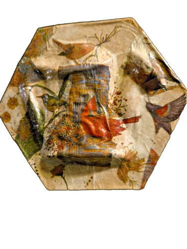 Scatola vintage decoupage