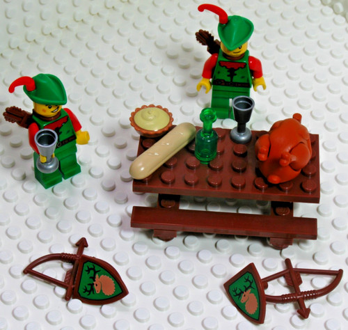 Lego castle forest - forest, men